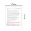 Permanent Makeup Intake, Consent, and Aftercare Form | 75 Pack | 8.5 x 11" A1 Forms | Clients Signature | for Providers Using Permanent Makeup Pigment for PMU | White and Pink Design