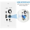Herdio 300W Home Ceiling Wall Wired Speakers AUX Wall Mount Bluetooth Amplifier