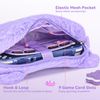 innoAura Switch Lite Case, 14 in 1 Switch Lite Accessories Bundle with Cute Switch Lite Carrying Case, Switch Lite Screen Protector, Switch Game Case, Switch Thumb Caps (Purple Cat)