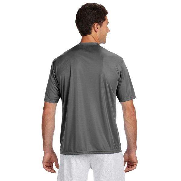 A4 Men's Cooling Performance Crew Short Sleeve T-Shirt, Graphite, X-Large