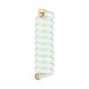 FLOWERING Pony Hook (Coil Up) Pastel Coil HCF0138-GR (Green)