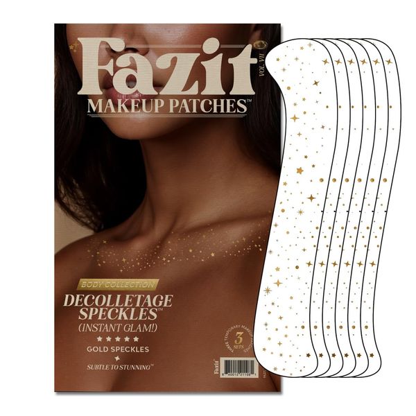 Fazit Makeup Patches - Gold - Decollatage Speckles