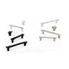 Berenson Fluidic Collection 96mm Center Cabinet Handle Pull, Polished Chrome