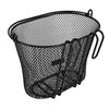 Basket with Hooks Black, Front, Removable, Wire mesh Small, Kids Bicycle Basket, Black