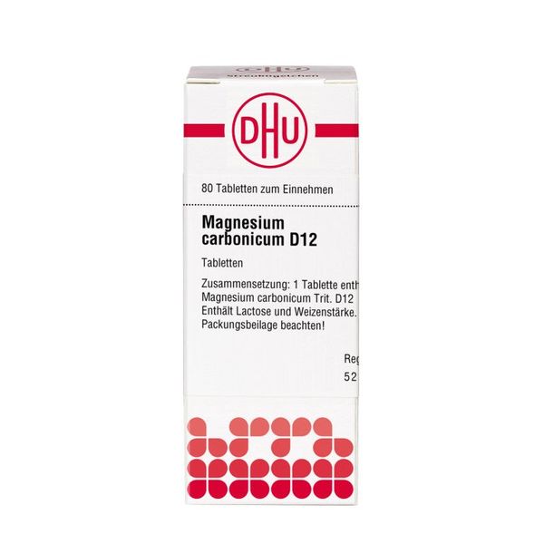 Magnesium carbonicum D12 DHU Tabletten, 80 St. Tabletten
