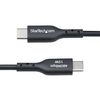StarTech.com 3ft (1m) USB-A to USB-C Charging Cable, Charge & Sync, 3A, USB 2.0, TPE Jacket, Black USB Charging Cord