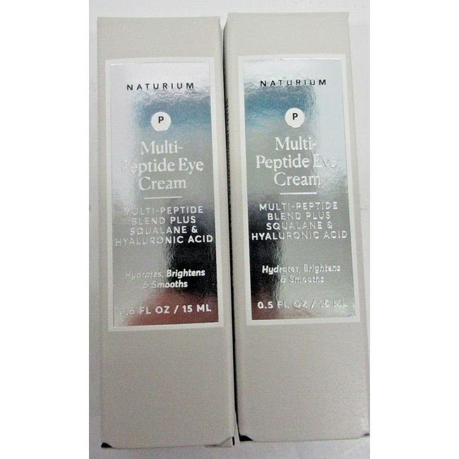 Naturium Multi-Peptide Eye Cream Plus Squalene & Hyaluronic Acid x2