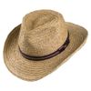Jaxon & James El Paso Straw Outback Hat - Natural Large