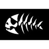 CafePress Pirate Fish Oval Sticker Rectangle Bumper Sticker Car Decal
