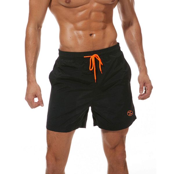 ZOXOZ Badeshorts Herren Badehose Herren Shorts Kurze Hosen Herren Schnelltrocknend Männer Schwimmhose Boardshorts Strandshorts Herren Beachshorts mit Mesh-Futter Verstellbarem Tunnelzug Schwarz XL