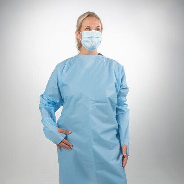 Disposable Personal Protection Isolation Dental Medical Gown PPE Case of 75