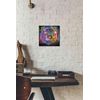Epic Graffiti 'Bitcoin Wallet' Canvas Wall Art, 12"x12"