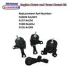 Engine Motor Mount kit Compatible with 2010 2011 Toyota Camry 2.5L A62009 A42...