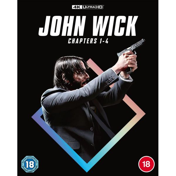 John Wick 1 - 4 Box Set (4K UHD)
