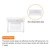 sourcing map 20pcs Port Blocker PC Locking USB Port/Dust PC Blocker White