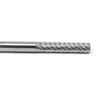 SA-43 Double Cut Solid Carbide Burr Die Grinder Bit 1/8" x 9/16" on 1/8" Shank