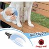 3-in-1 Professional Pet Grooming Tool 2 Sided Undercoat Comb, Rake, Nail Clipper