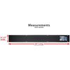 Raider 13-1234-02 60" x 6.5" Snowmobile Trailer Ski Guide, Single