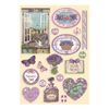 Provence Colored Wooden Shapes - Stamperia