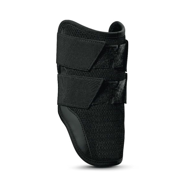 Evoshield ProSRZ Elbow Guard for High School Baseball, Double Strap Elbow Guard, Black