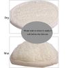 Loofah Sponge Exfoliating Facial Cleaning Pads,10 Packs Natural Loofa Face Scrubber Large Cleanser for Men Women Bath Spa Cleansing,3.15 Inches Dia