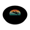 Bucking Bronco Rodeo Horse Retro PopSockets Swappable PopGrip