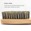 SUNBIRD Beard Brush For Men (Soft brush),Bristle brushes，Men's Beard Grooming Tools And Beard Styling Daily Care