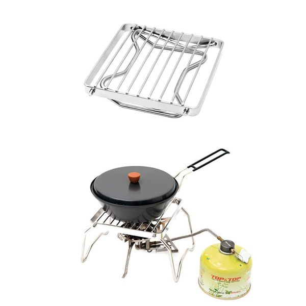 Takelablaze Outdoor Trivet Cooker Stand Grill Stand Dutch Oven Stand Bonfire Stand