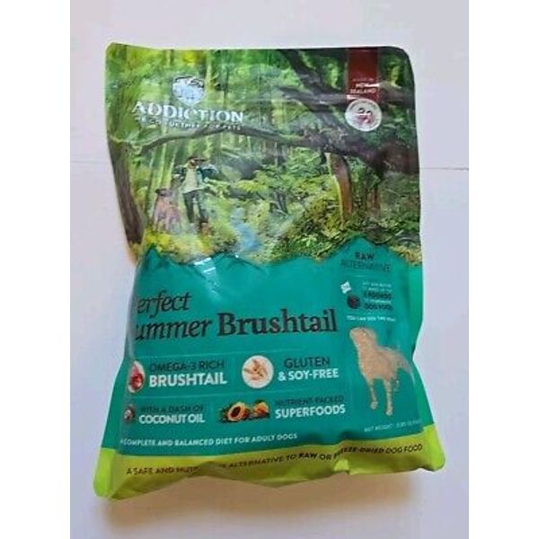 Addiction Perfect Summer Brushtail Raw Alternative Dog Food Gently Air-Dried -