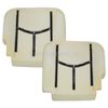 Driver & Passenger Foam Cushion & Heater Element Pad Kit For 2003-2006 Chevy GMC