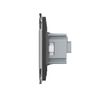 Series Switch with Socket White from the Brand LIVOLO