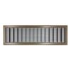 NEW - RIGID, COMMERCIAL GRADE - 8X30 FLOOR RETURN GRILLE - BROWN