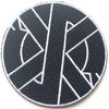 Crass Logo Punk Symbol Embroidered Patch