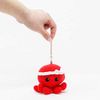 Octopus-kun Mascot Strap Plush Toy Pray Amulet Octopus