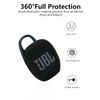 Silicone Case for JBL CLIP 5, Comfortable Silicone Portable Scratch Resistant Waterproof Drop Resistant,Black