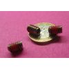 Stainless Steel Self Lock Set Screw, Nylon Patch, Cup, 1/4"-20 x 3/8" Long 20 pc