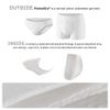 PROTECHDRY Washable Urinary Incontinence Cotton Maxi-Panties for Women, with Built in Absorbent Area, White XX-Large