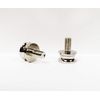 Lamp Finial Adapter-Solid Brass, Polished Chrome Finish (1 pc.)