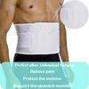 PAZ WEAN Hernia Belts for Men Abdominal Support Surgical Belly Binder Stomach Wrap Band After Surgery