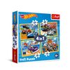 4 in 1 Puzzle - Hot Wheel