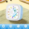 HOTUT 60 Minute Visual Timer for Kids,Visual Countdown Timer Clock Kids,Kids Desk Management Tools with Rocket Pattern and Non-Ticking for Classroom,Home,Kitchen,Office