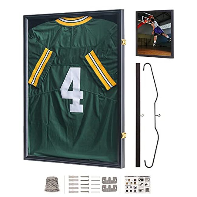 Large Jersey Display Case with UV Protection