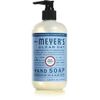 Mrs. Meyer's Liquid Hand Soap New Everyday 6 Scent Variety Pack, 1 Rainwater, 1 Oat Blossom, 1 Plumberry, 1 basil, 1 lavender, 1 Lemon Verbena, 1 CT