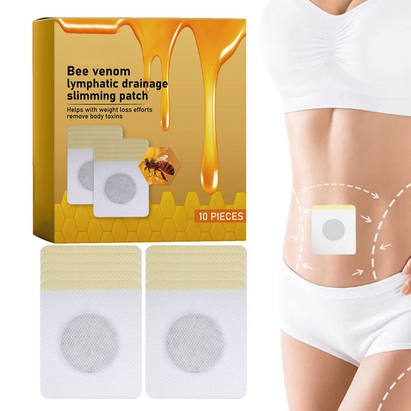 10PCS Body Shaping Patch Natural Body Shaping Skin Firming Navel Patch