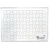 Sin. Plain Puzzle A4 Size, 104 Piece, White
