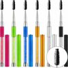 10pc Reusable Diamond Makeup Eye Eyelash Brush Mascara Wands Applicator Kit