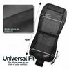 Zone Tech 2x Black Cooling Car Seat Cushion Cooler 12V Adjustable Temperature