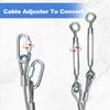 Conversion Cable Kit for Toy Hauler Patio Doors Easy to install