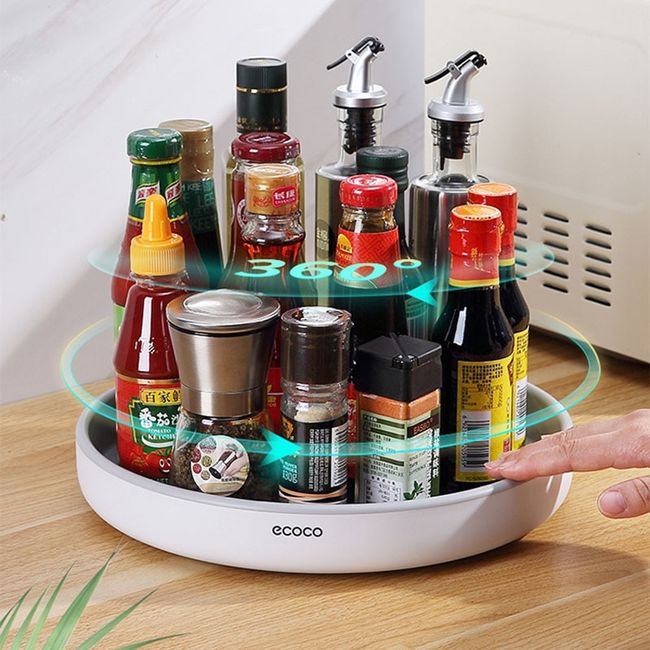 Rotating Kitchen Seasoning Organizer