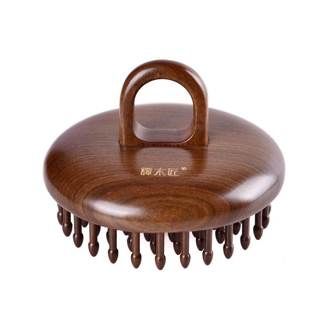 TAN MUJIANG Massage Hair Comb Hair Brush Round Shape (Round Shape Hair Comb)